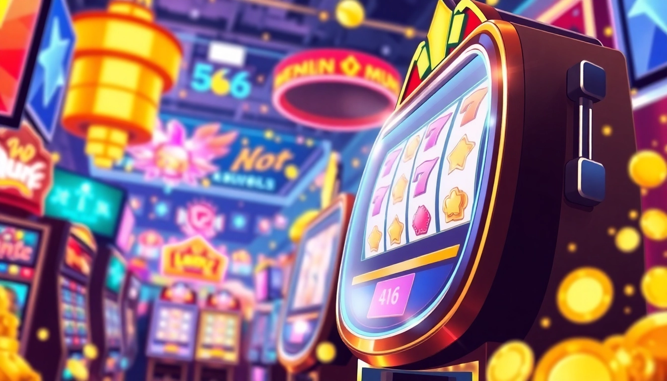 Menangkan qqmacan slot dengan berbagai mesin slot yang berwarna-warni dan ceria.